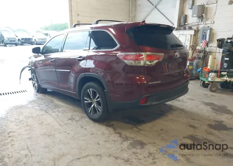 2016 Toyota Highlander Xle V6 из США, поврежденный, VIN 5TDJKRFH0GS265105